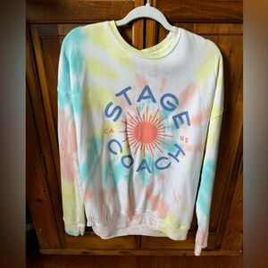 Tie-Dye Stagecoach Sweatshirt